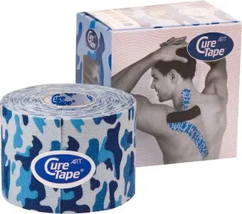CureTape Art Camo 5 см x 5 м 164002 (белый/синий/голубой)
