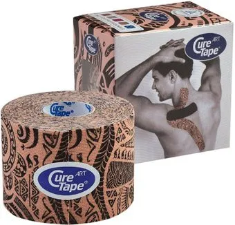 <?= CureTape Art Tatoo 162732 (бежевый/черный) ?>