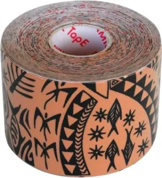 Dynamic Tape DT50TT (5 см x 5 м, телесный/черное тату)