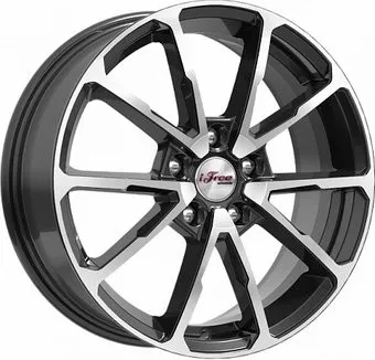 iFree Skibidi (КС909) 17x6.5" 5x114.3мм DIA 67.1мм ET 50мм Блэк Джек