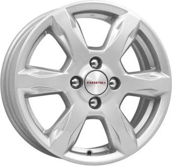 K&K КС693 (Almera G11) 15x6" 4x100мм DIA 60.1мм ET 50мм [64983]