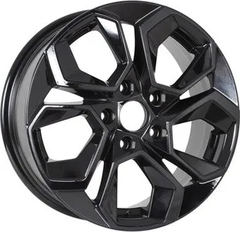 KDW KD1620 16x6.5" 5x114.3мм DIA 60.1мм ET 45мм Black Painted