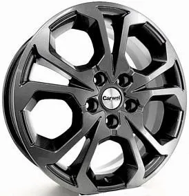 Carwel Шира 1711 17x6.5" 5x114.3мм DIA 66.5мм ET 37мм BL
