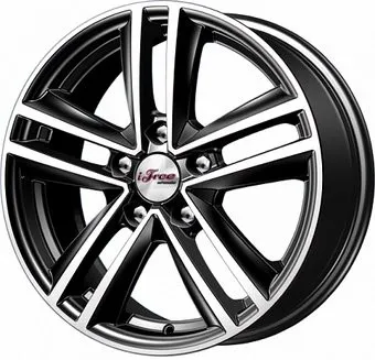 iFree Катар (КС885) 16x6.5" 5x108мм DIA 67.1мм ET 40мм Блэк Джек
