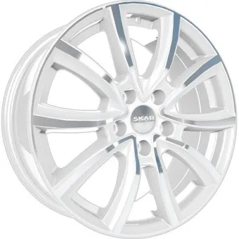 SKAD Онтарио 17x7" 5x114.3мм DIA 67.1мм ET 35мм Алмаз Белый