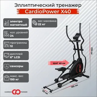 <?= CardioPower X40 ?>