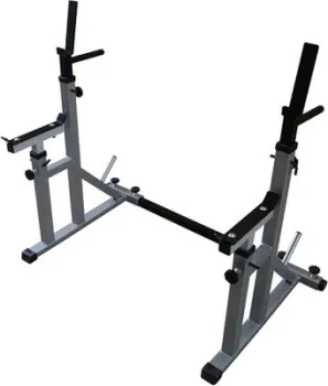Central Sport стойка с подстраховкой (серый)