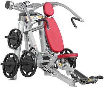 Hoist Fitness RPL-5303 (серебристый/темно-вишневый)