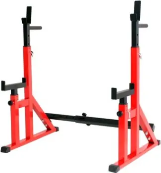 Central Sport стойка с подстраховкой (красный)
