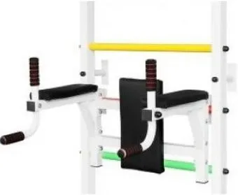 SportHome брусья-пресс на шведскую стенку (белый)
