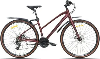 Racer Alpina Lady р.16 2026 (бордовый/черный)
