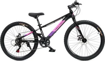 Maxter PL1000 2024 (черный/розовый, ригидная вилка)