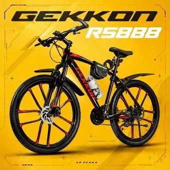 Gekkon RS888 р.17 2026 (черный/красный)