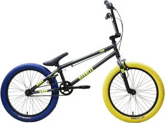 Stark Madness BMX 1 2025 (графит матовый/желтый/синий)