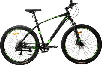 Lorak Safe 27.5 Cassete р.19 (чёрный/зеленый глянец)