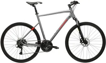 Kross Evado 4.0 XL/23" 2024 (графит/красный глянцевый)