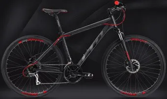 LTD Crossfire 860 2022 (черный/красный)