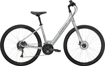 Trek Verve 3 Disc Lowstep L 2022 (серебристый)