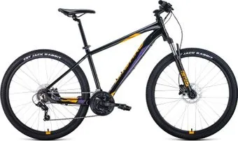 Forward Apache 27.5 3.0 disc р.17 2021 (черный/желтый)