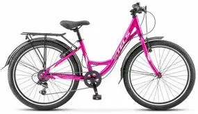 Stels Cristy 430 V 24 р.14 2026 (фиолетовый/розовый, разобранный)
