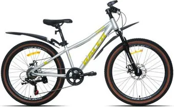 <?= Racer Tempo 24 2025 (серебристый/желтый) ?>