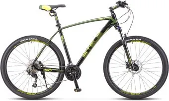 Stels Navigator 760 D 27.5 р.19 2025 (черный/зеленый)