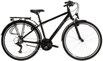 Kross Trans 1.0 L/21" 2023 (черный/серый глянцевый)