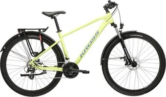 Kross Hexagon 2.0 EQ 29 L/18" 2024 (желтый/голубой)