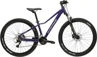Kross Lea 4.0 27.5 DM/17" 2024 (фиолетовый/серебристый матовый)