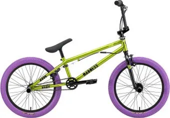 Stark Madness BMX 3 2024 (зеленый металлик/черный/фиолетовый)