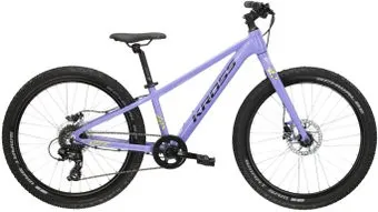 Kross Lea JR 2.0 2024 (фиолетовый/черный глянцевый)