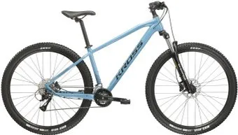 Kross Hexagon 4.0 27.5 S/15" 2024 (синий/черный глянцевый)