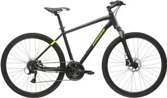 Kross Evado 4.0 XL/23" 2024 (черный/зеленый матовый)
