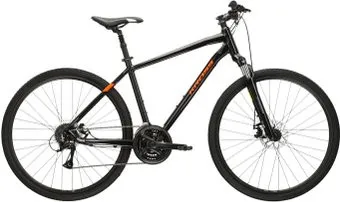 Kross Evado 3.0 M/19" 2024 (черный/оранжевый глянцевый)