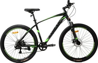 Lorak Safe 27.5 Cassete р.17 (чёрный/зеленый глянец)