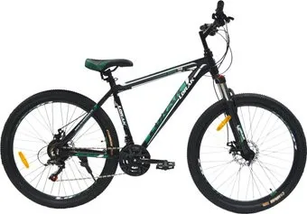 Lorak MAX 70 27.5 р.17 (матовый чёрный/зеленый)
