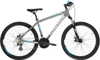 Kross Hexagon 3.0 27.5 L/21" 2022 (graphite/blue/gray mat)