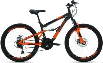 Altair MTB FS 24 D 2022 (темно-серый/оранжевый)