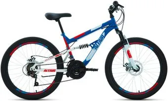 Altair MTB FS 24 D 2022 (синий/красный)