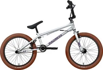 Stark Madness BMX 3 2023 (серебристый/фиолетовый/коричневый)