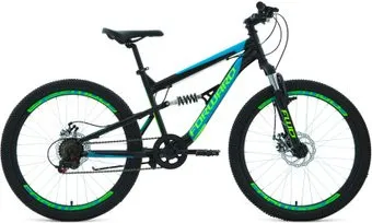 Forward Raptor 24 2.0 D 2022 (черный/бирюзовый)