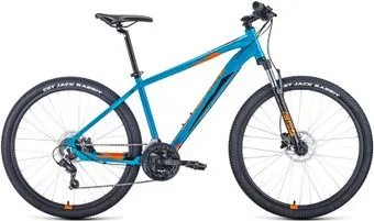Forward Apache 27.5 3.0 HD р.19 2022 (бирюзовый/оранжевый)