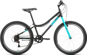 Altair MTB HT 24 1.0 2022 (черный/голубой)