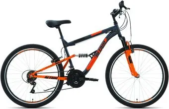 Altair MTB FS 26 1.0 р.16 2021 (серый/оранжевый)