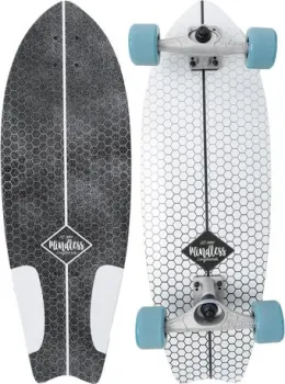 <?= Mindless Surf Skate Fish Tail White MS1500 ?>