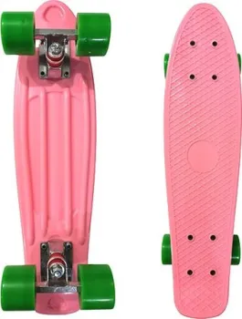 Display Penny Board 22" (светло-розовый/зеленый)