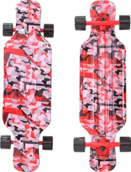 <?= Y-Scoo Longboard Shark TIR 31 (красный камуфляж/черный) ?>