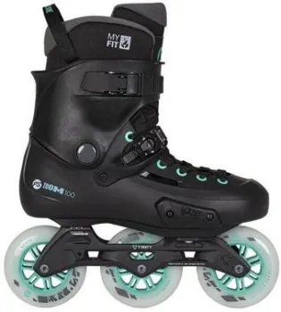 <?= Powerslide Zoom Pro 100 (р. 41-42, черный/мятный) ?>