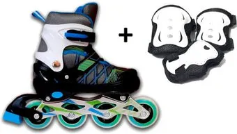 <?= Relmax SK-8801-Set Blue/Green (р. 31-34, черный) ?>