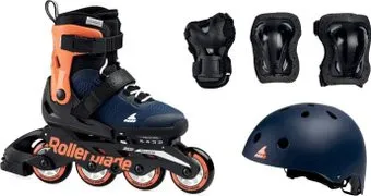 Rollerblade Microblade Cube Combo (р. 28-32, темно-синий/оранжевый)